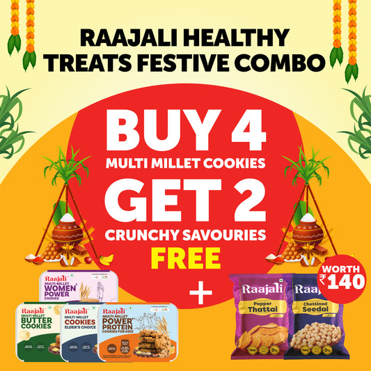 RAAJALI'S HEALTHY TREATS FESTIVE COMBO