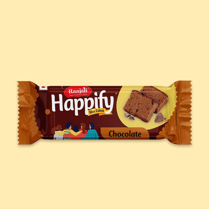 Raajali - HAPPIFY SLICED CHOCOLATE CAKE (50G PER PACK)