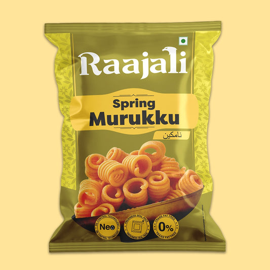 Raajali - SPRING MURUKKU (150G PER PACK)