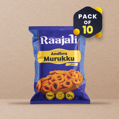 Raajali - ANDHRA MURUKKU (150G PER PACK)