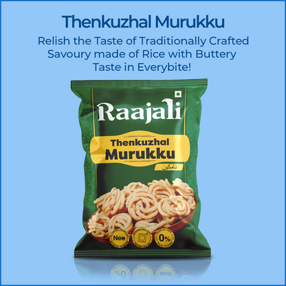 Raajali - THENKUZHAL MURUKKU (150G PER PACK)