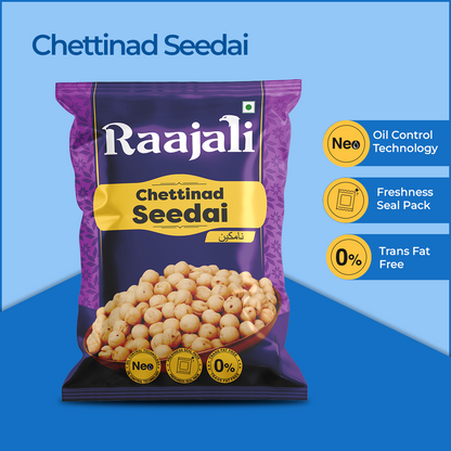 Raajali- CHETTINAD SEEDAI (150G PER PACK)