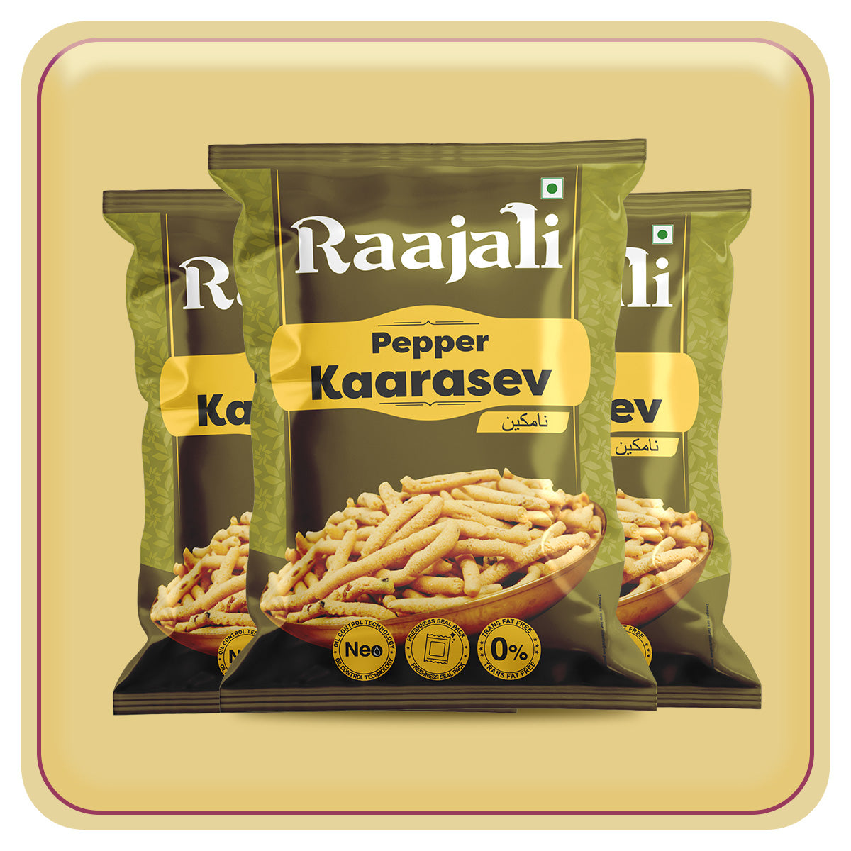 Raajali - MELAGU KAARASEV (150G PER PACK)