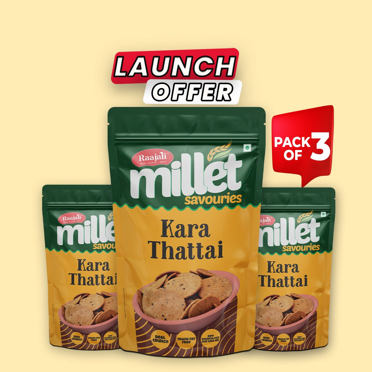 MILLET KAARA THATTAI - 120g