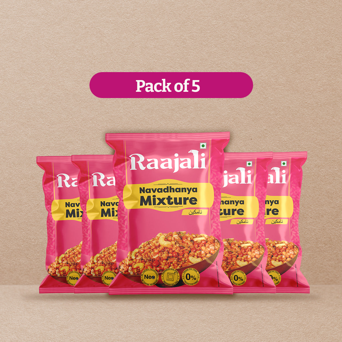 Raajali - NAVADHANYA MIXTURE (140G PER PACK)